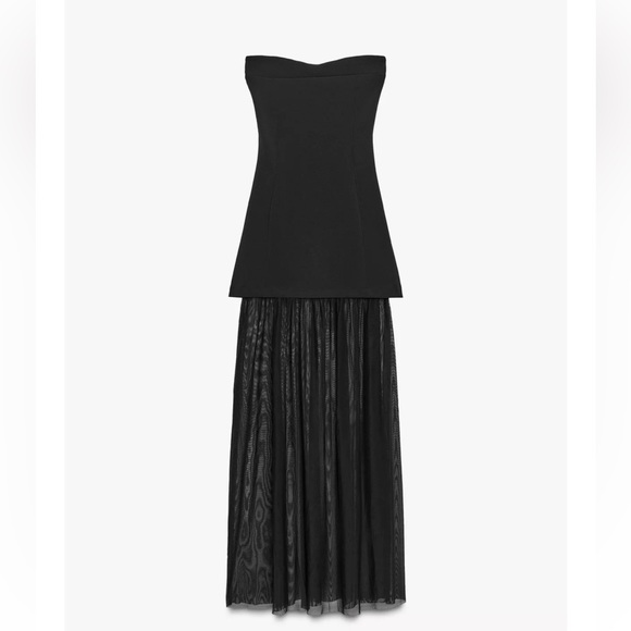 COMBINATION STRAPLESS DRESS - Picture 3 of 5